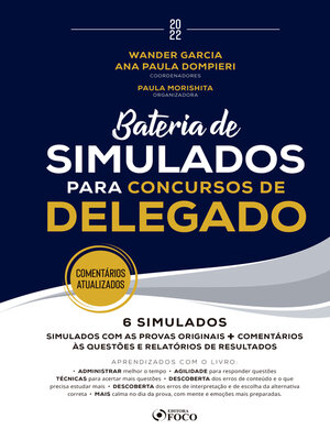 cover image of Bateria de Simulados para concursos do Delegado